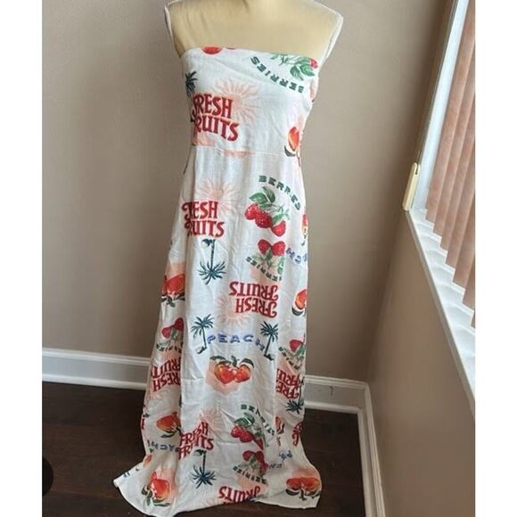 Paper Heart Anthropologie Fresh Fruits Dress XL NWT - Picture 1 of 2